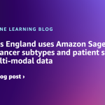 Genomics England uses Amazon SageMaker to predict cancer subtypes and patient survival from multi-modal data